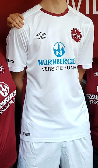 Size S 100% Official Umbro FC Nurnberg Men's Away Shirt 2016/17 36/38" 
