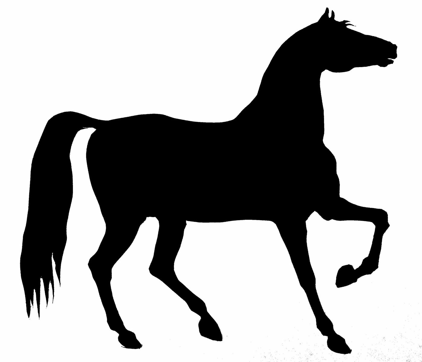 clip art horse silhouette - photo #27