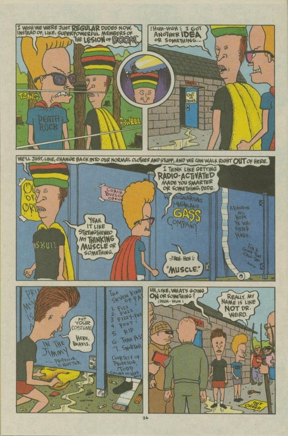Read online Beavis and Butt-Head comic -  Issue #8 - 25
