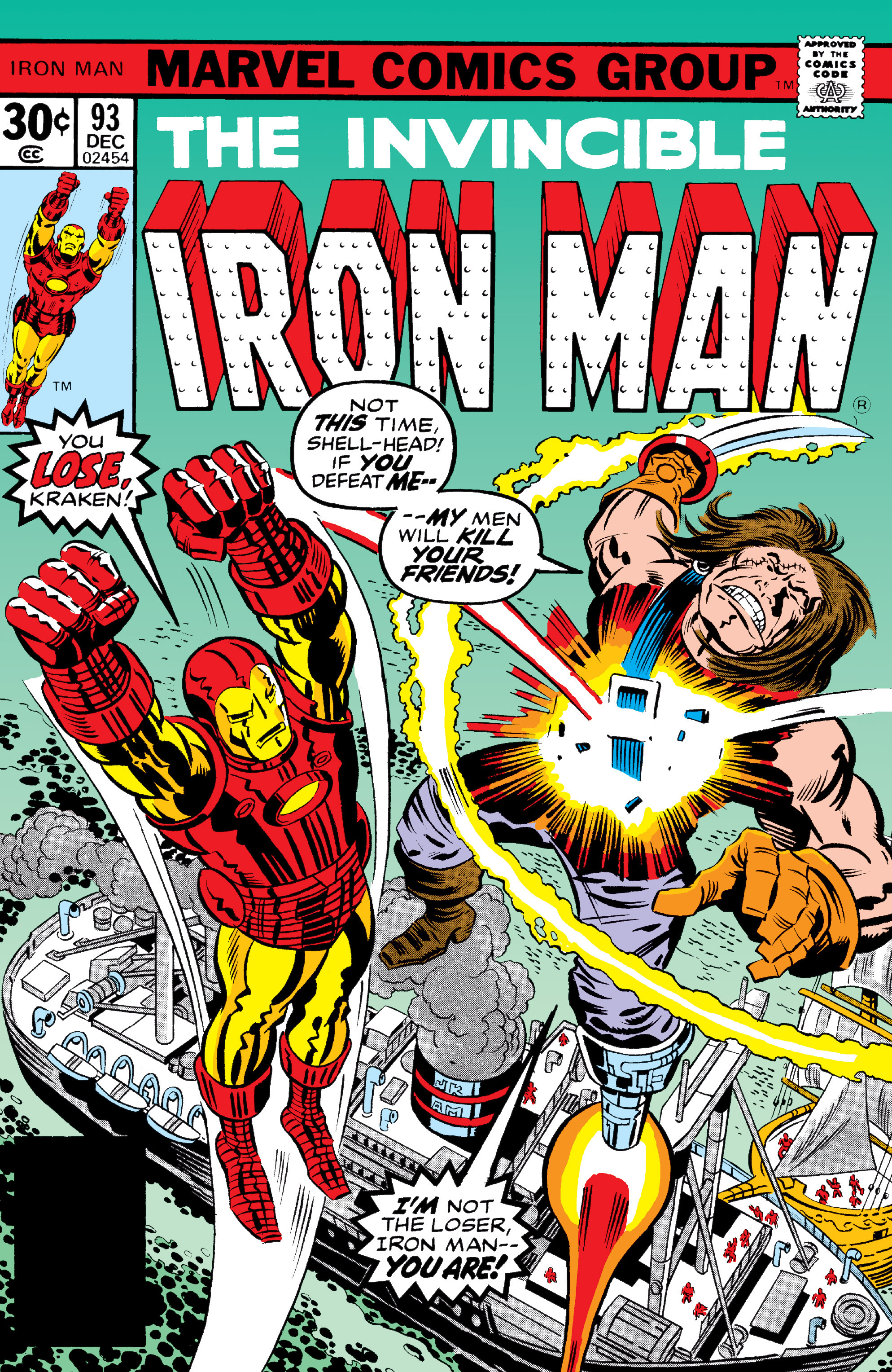 Read online Iron Man (1968) comic -  Issue #93 - 1