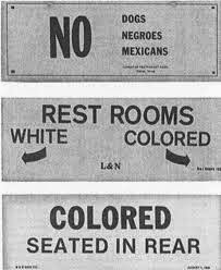 La segregación racial en Estados Unidos