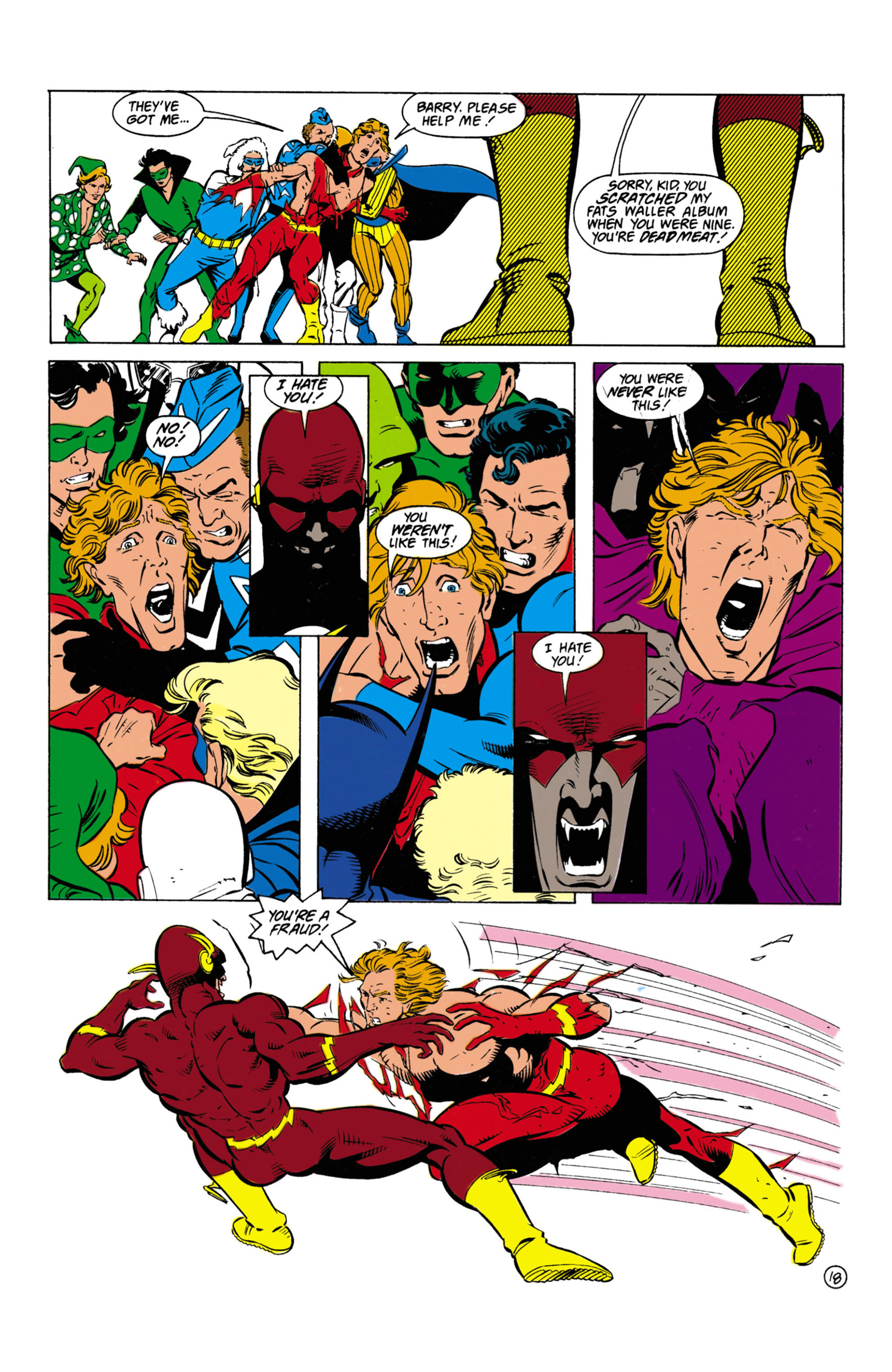 Read online The Flash (1987) comic -  Issue #34 - 19