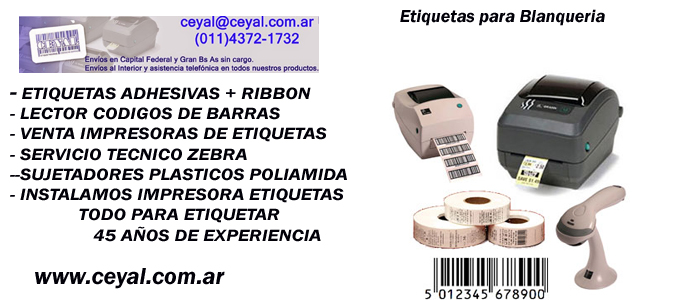etiquetas adhesivas para coser envios interior argentina