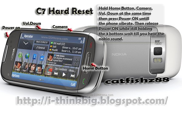 AXACELL Reset nokia C7