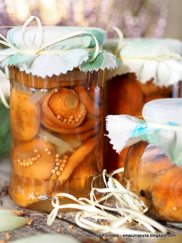 Rydze Marynowane Z Miodem Smaczna Pyza