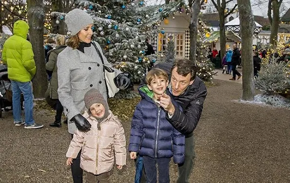 Prince Joachim of Denmark, Princess Marie, Prince Henrik and Princess Athena