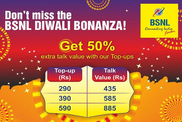 BSNL's Diwali 2017 Laxmi Offer BSNL's Diwali 2017 Laxmi Offer