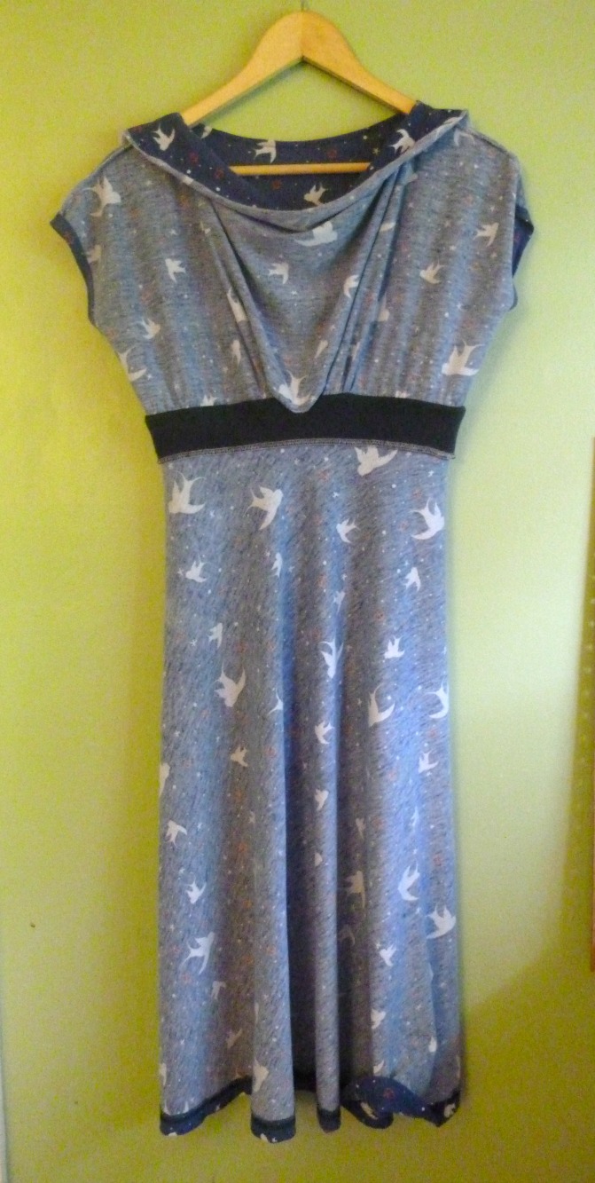 Bird Denim Barrel Dress main image 0
