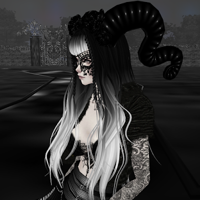 Beautiful Gothic Masquerade IMVU Girl | Best Imvu Outfits