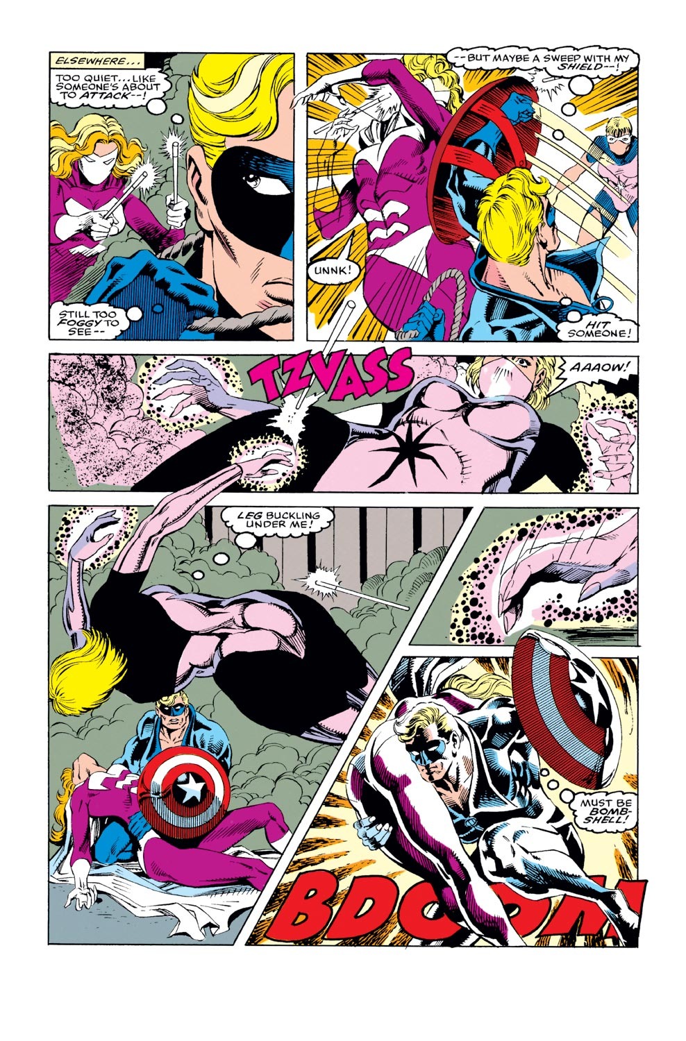 Read online Captain America (1968) comic -  Issue #392 - 11