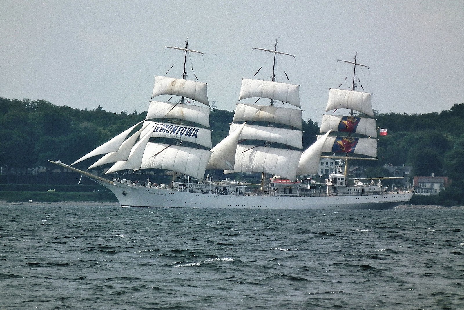 The Things I Enjoy The Polish sail training ship Dar Młodzieży