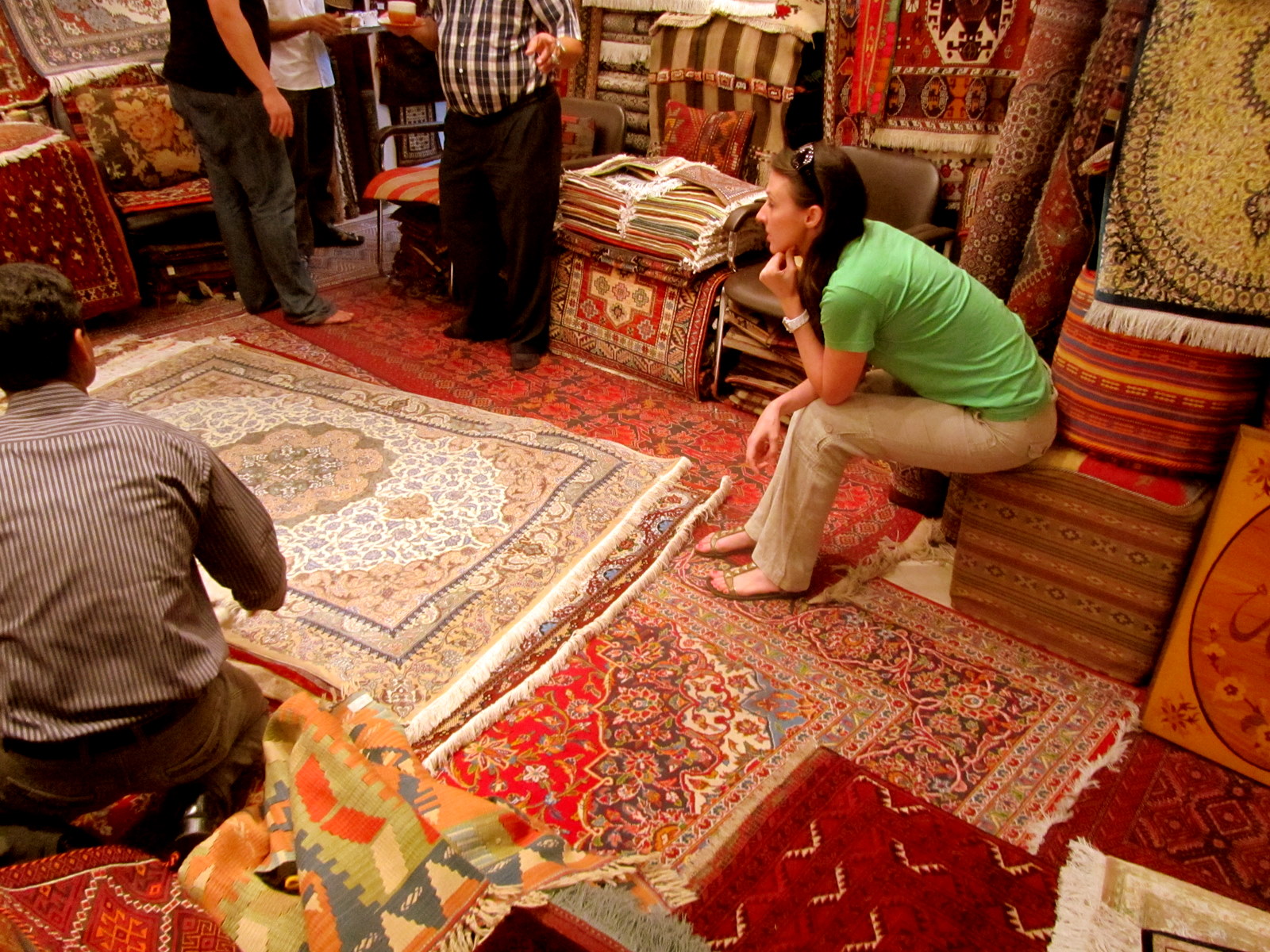 Hello, Dubai! Scooped Aladdin's Magic Carpet Found in Sharjah's Blue Souq