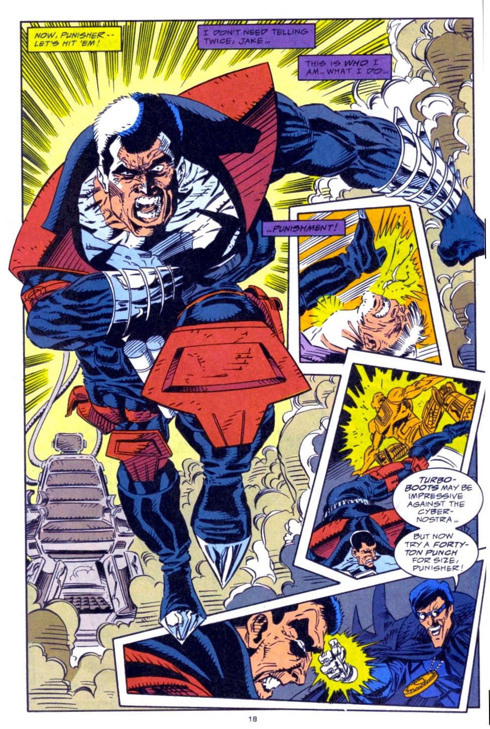 Read online Punisher 2099 comic -  Issue #15 - 15