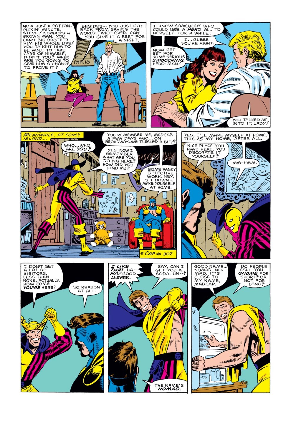Read online Captain America (1968) comic - Issue #309 - 7
