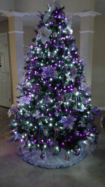 Purple Christmas Decorations Ideas Holidays Blog For You