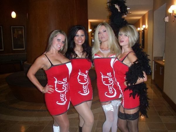 Coca Cola Ladies Costumes