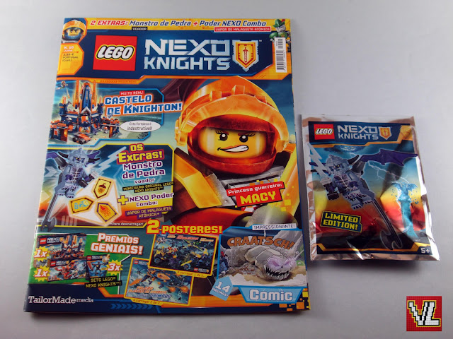 Revista LEGO Nexo Knights #10 - junho 2018 Revista LEGO Nexo Knights #10 - junho 2018