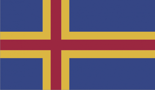 Gambar Bendera Negara Aland
