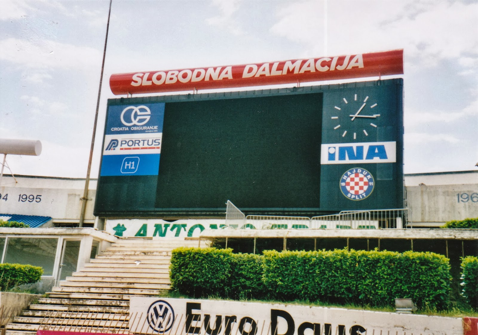 Extreme Football Tourism: CROATIA: HNK Hajduk Split