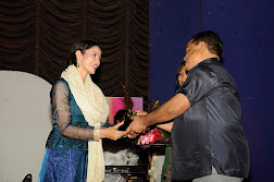 Manisha Gulyani with Additional Collector Mohammad Hanif