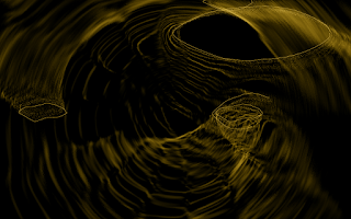 Gold Swirl Critters - douglas brent smith