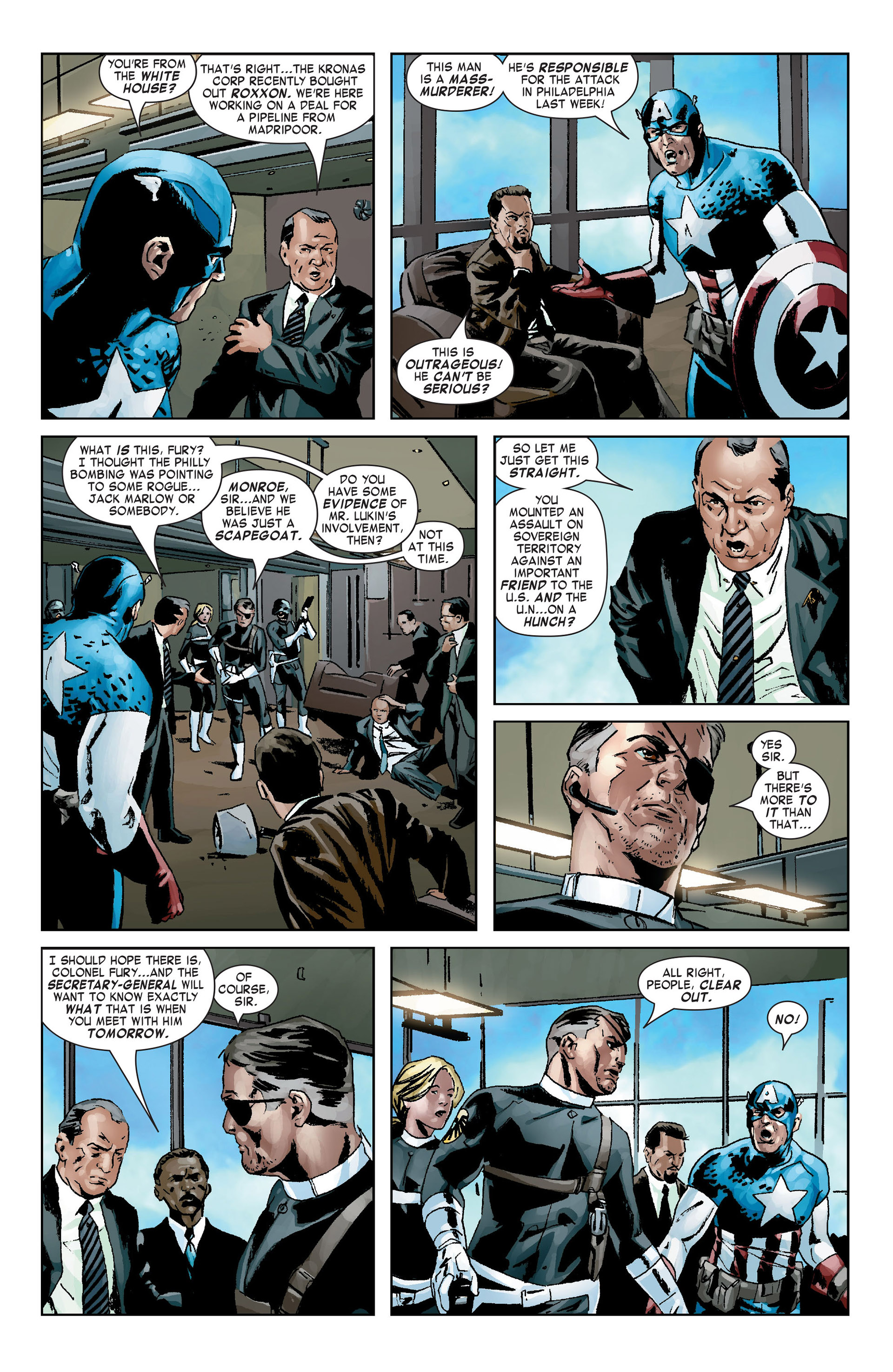 Captain America (2005) Issue #9 #9 - English 19