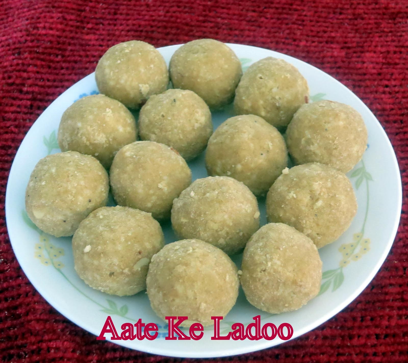 Simply Delicious Aate ke Ladoo(whole wheat Flour Ladoo)