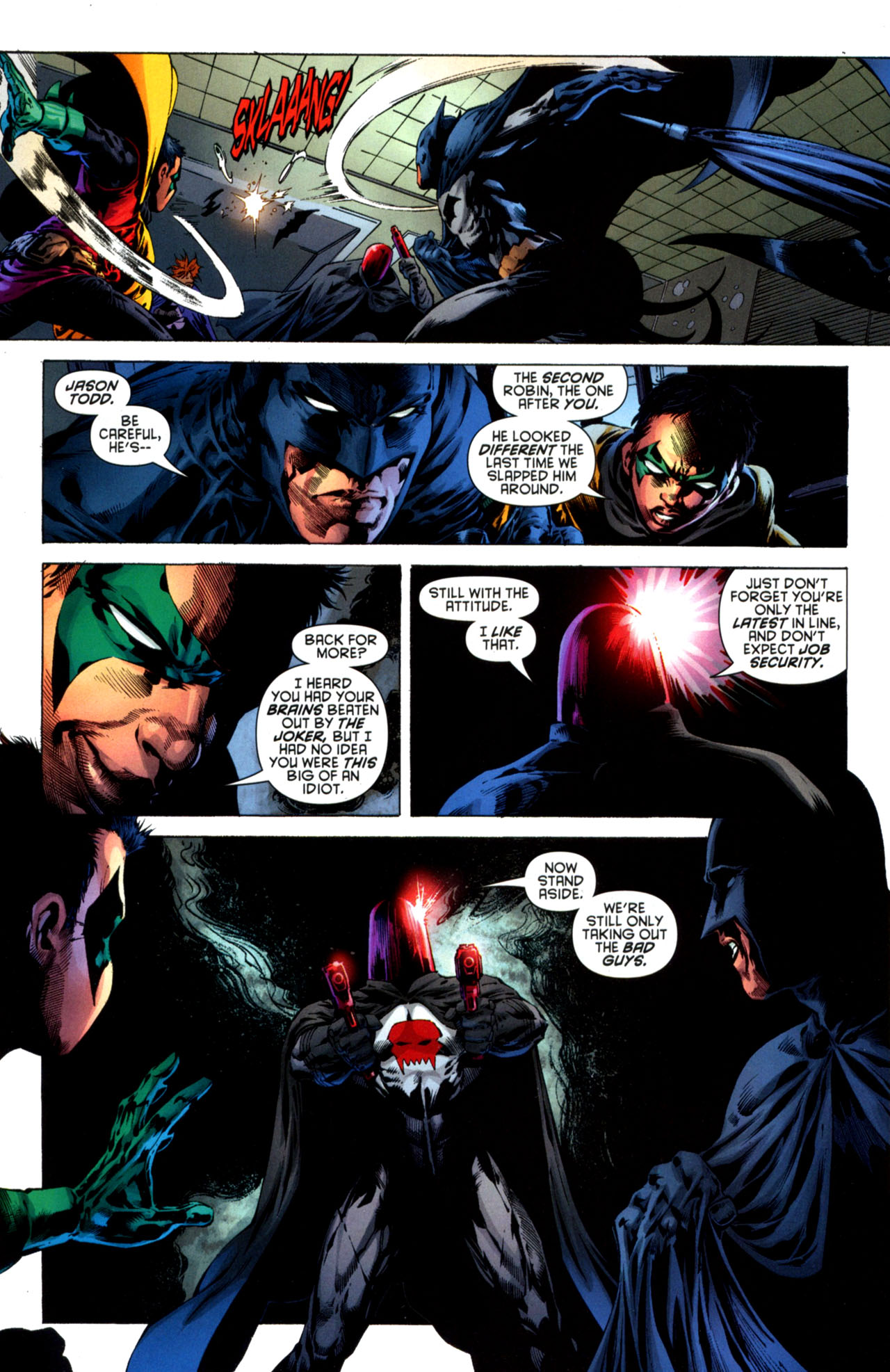 Read online Batman and Robin (2009) comic -  Issue #5 - 6