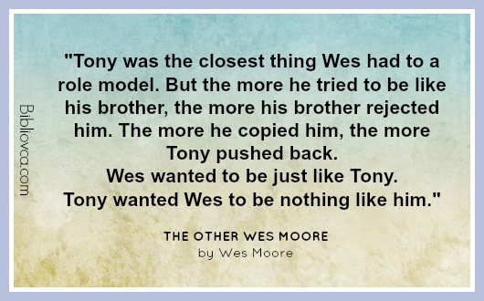 the other wes moore quotes from the book