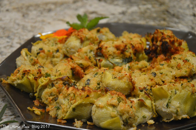 The Cafe at Middlebury Consignment Cooking Class Stuffed Artichokes The Cafe at Middlebury Consignment Cooking Class Stuffed Artichokes