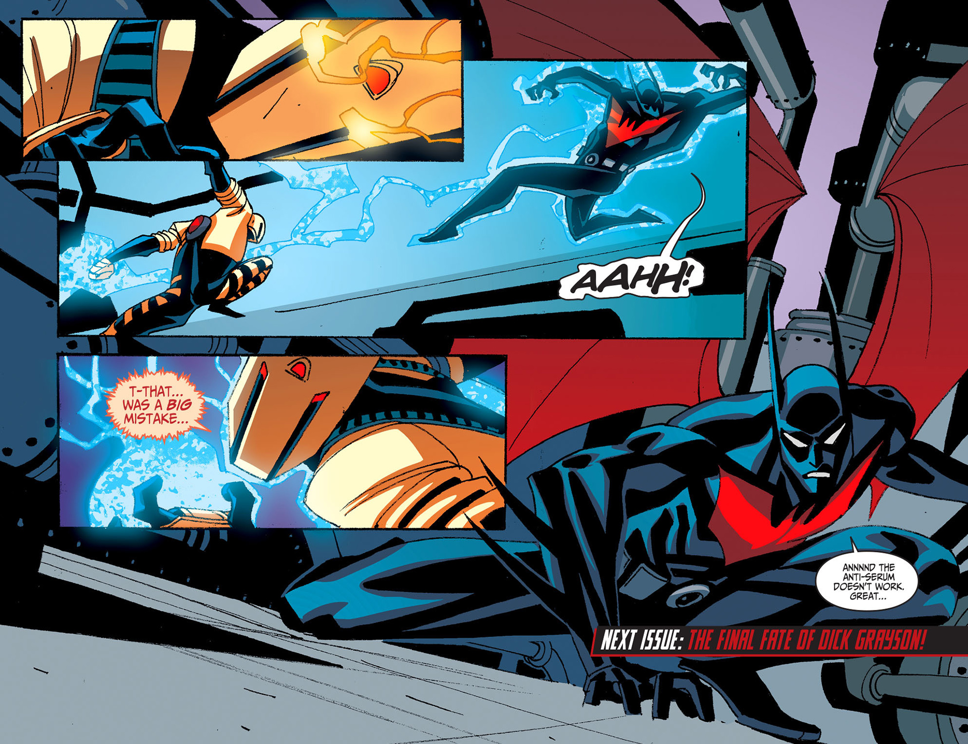 Read online Batman Beyond 2.0 comic -  Issue #38 - 22