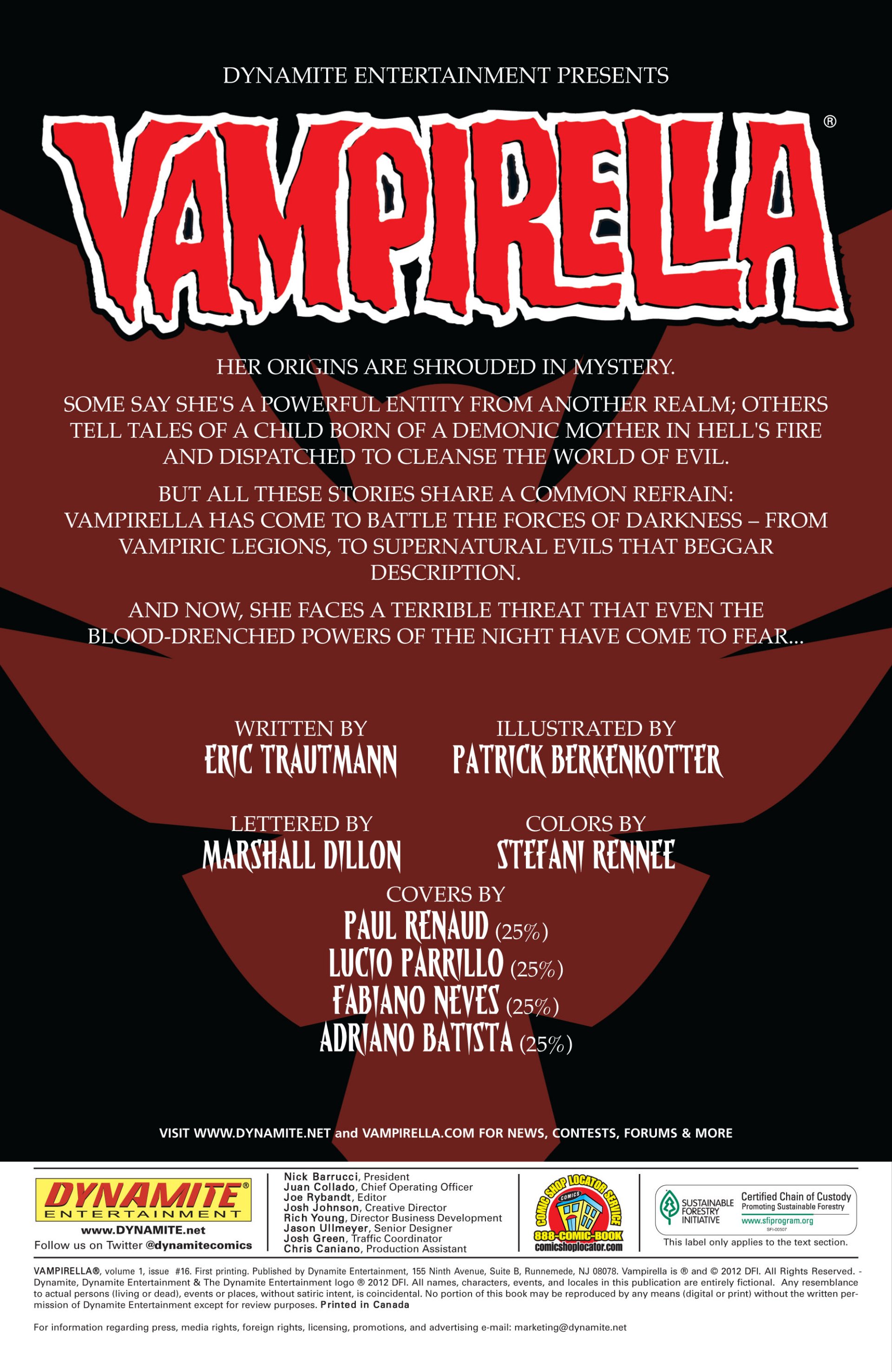 Read online Vampirella (2010) comic -  Issue #16 - 5