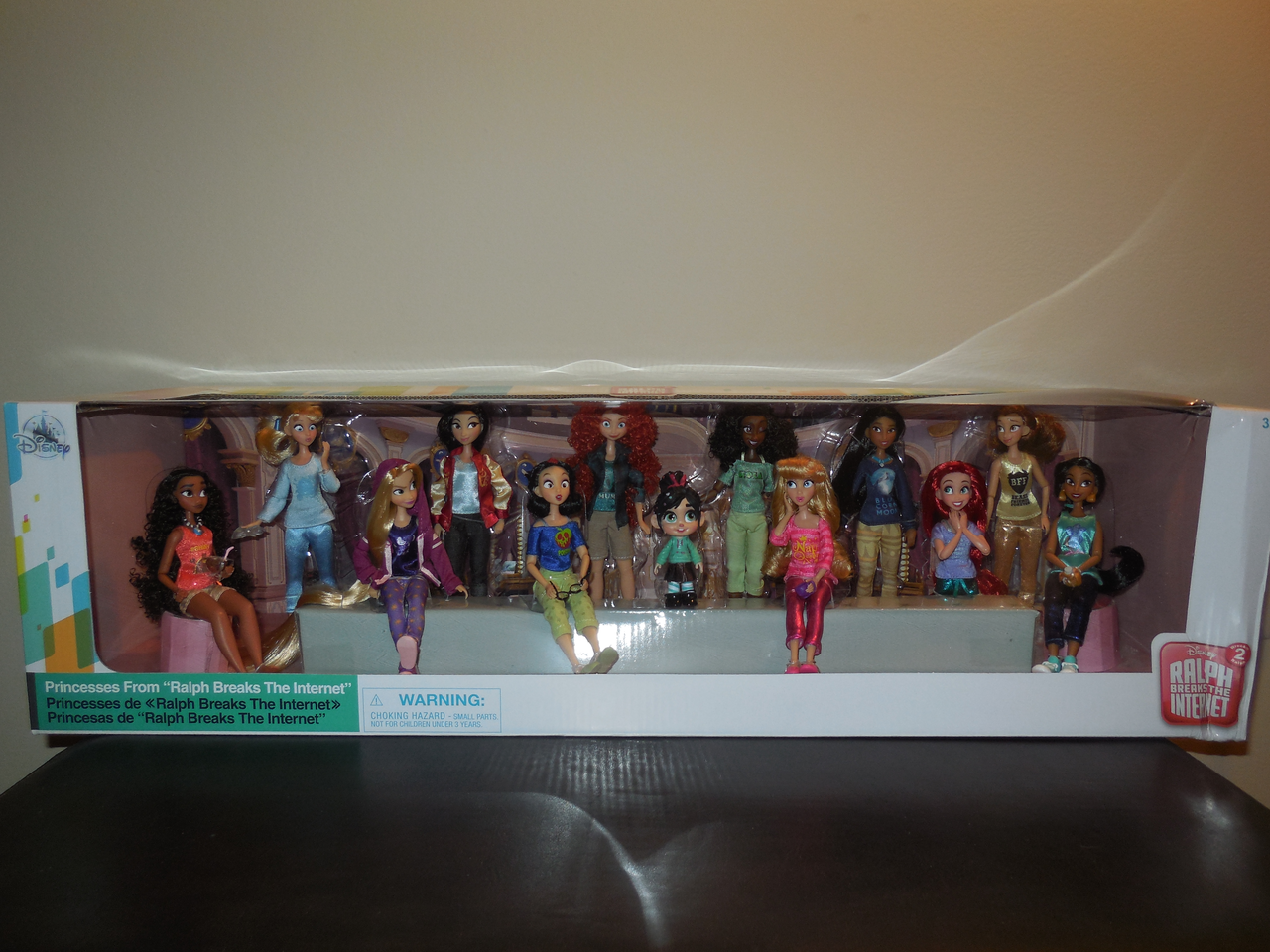 princesses from ralph breaks the internet doll set