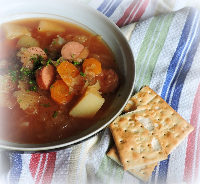 Crockpot Sauerkraut Soup The English Kitchen