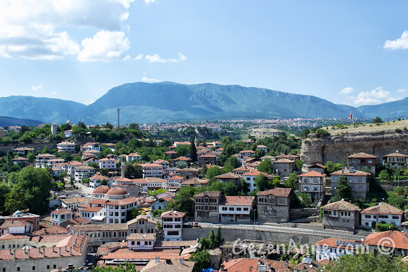 tarihi evleri ile süslü Unesco dünya mirası Safranbolu