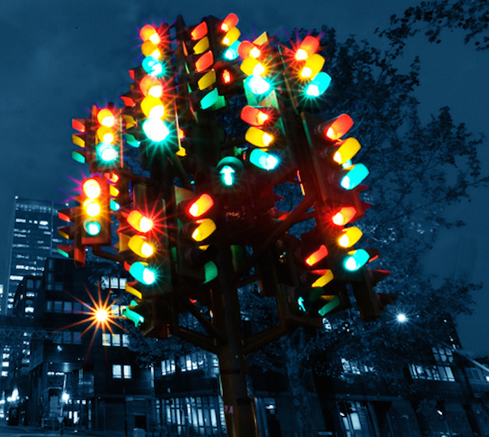 Left of Right. Cost of red lights on Vancouver Island