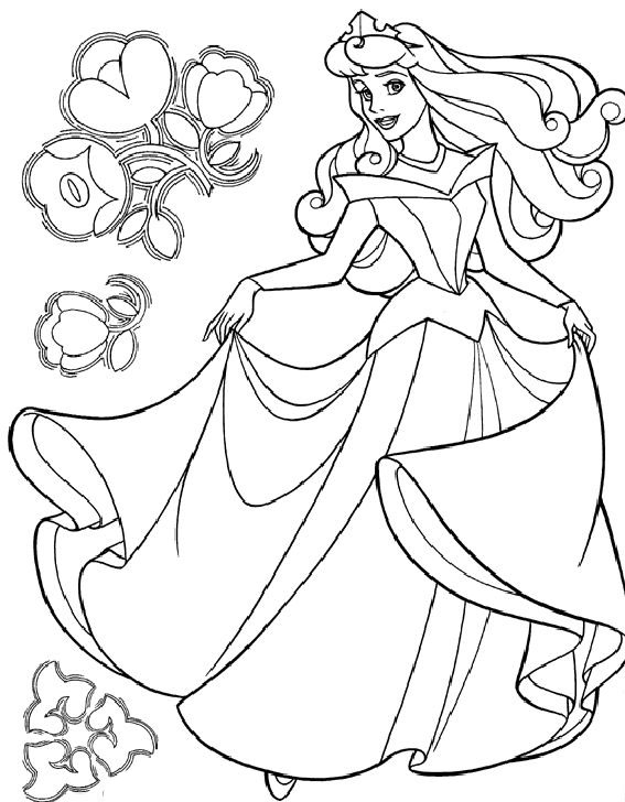 imagens Princesa bela adormecida disney cartoon network pintar Desenhos Preto e Branco Princesa bela adormecida disney cartoon network Colorir