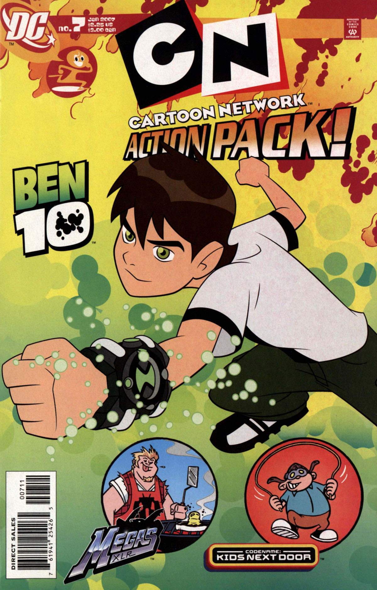 Read online Cartoon Network Action Pack comic -  Issue #7 - 1