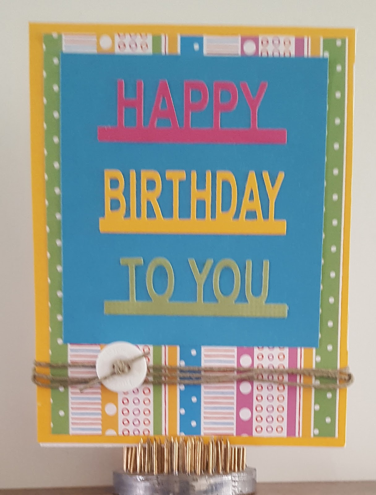 Treva&rsquo;s Craft Corner: Happy Born Day