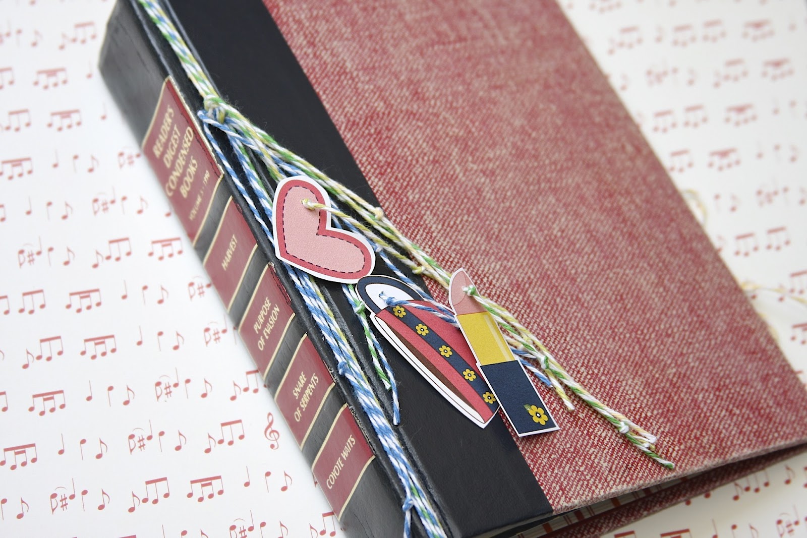 Altered Book Cover Tutorial | Monika Wright