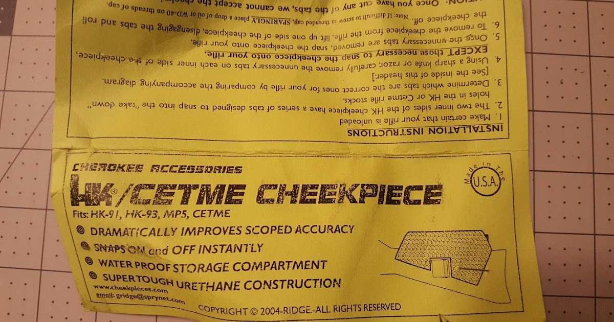 Practical Eschatology First Impressions Cherokee Accessories HK/Cetme