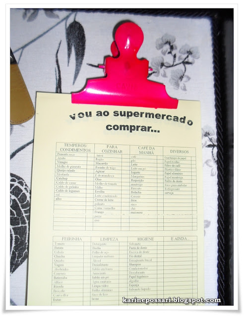 acessório para home-office porta recados