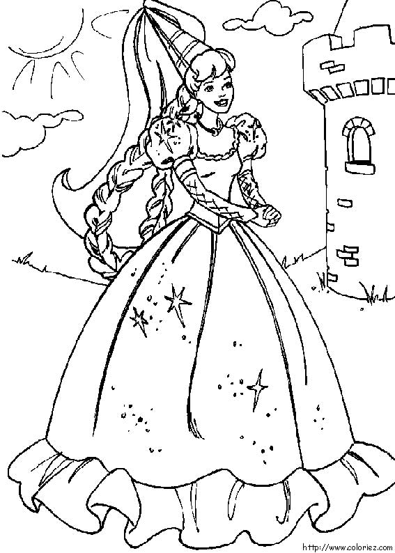 Disney Baby Rapunzel Drawings Colorings Net