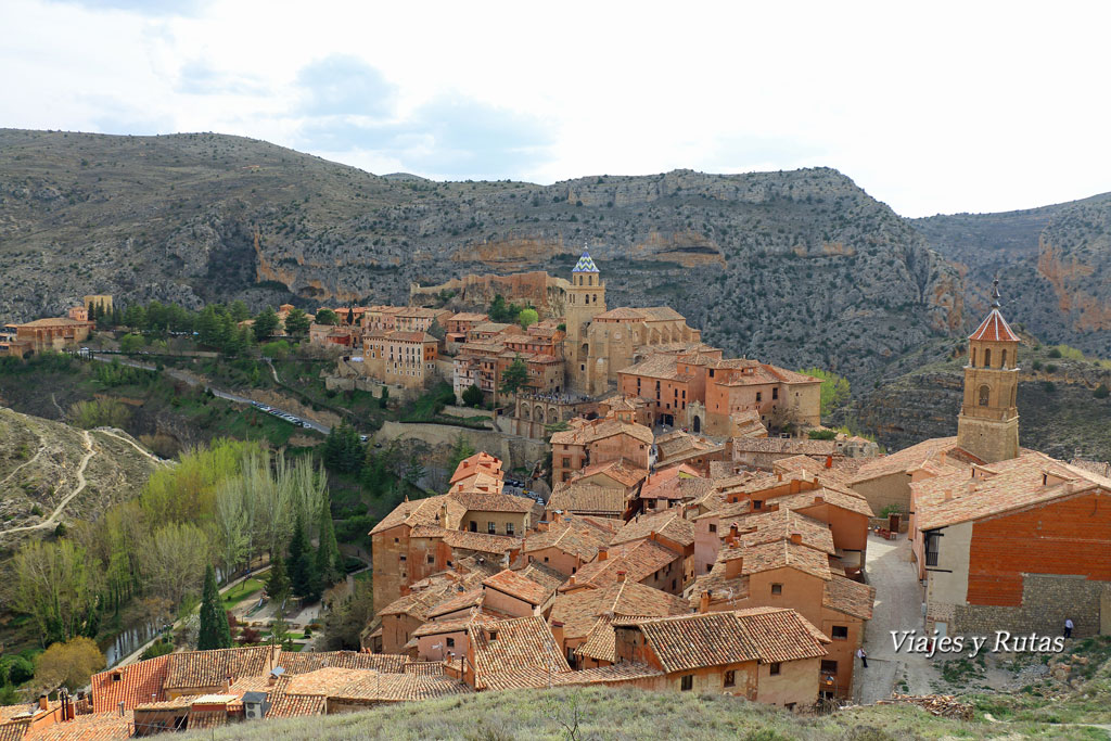 Vistas de Albarracín desde la muralla.