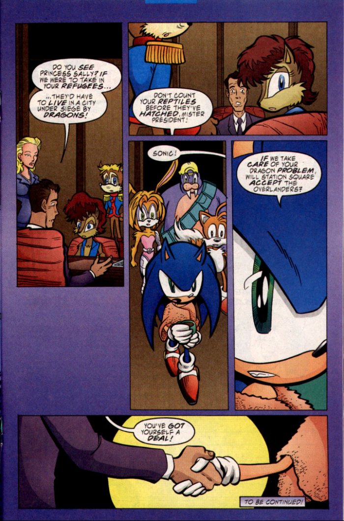 Read online Sonic The Hedgehog comic -  Issue #106 - 17