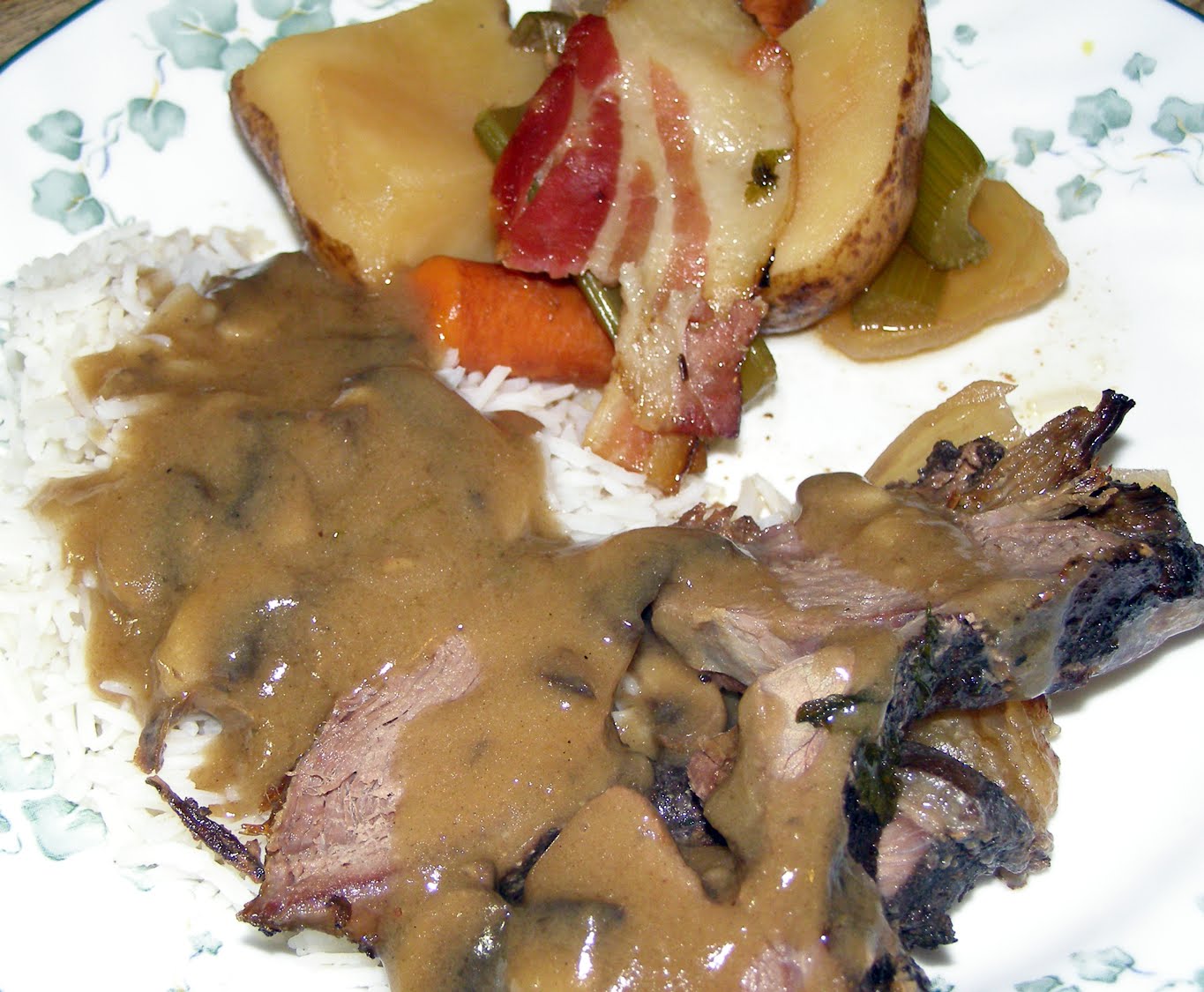 Wills Kitchen Deer leg and roast