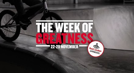 Foot Locker Week of Greatness featuring Declan Brooks x Nike Air Max 1 Deluxe Safari ( 6 Bilder - 1 BMX Video )