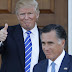 Trump y Romney se reunieron para hablar sobre política exterior