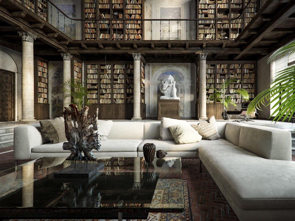 Large-home-library