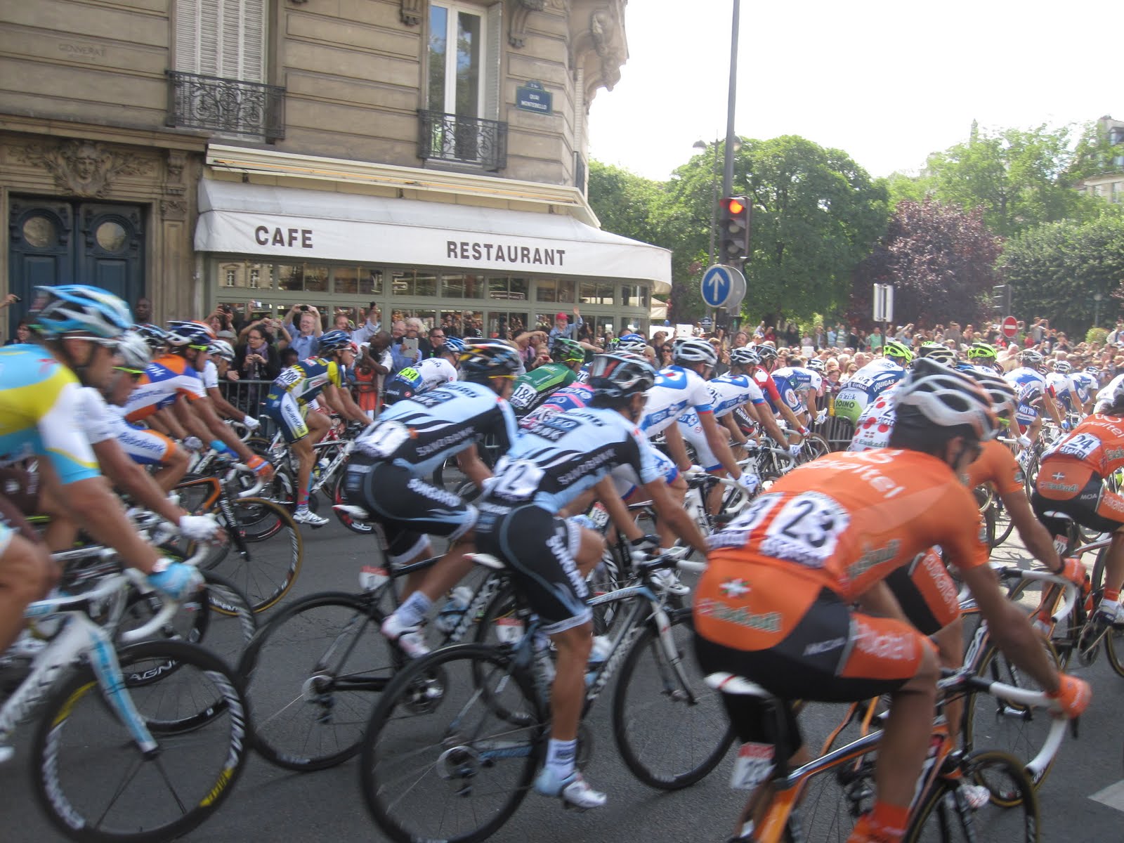 Denings in Paris: Tour de France